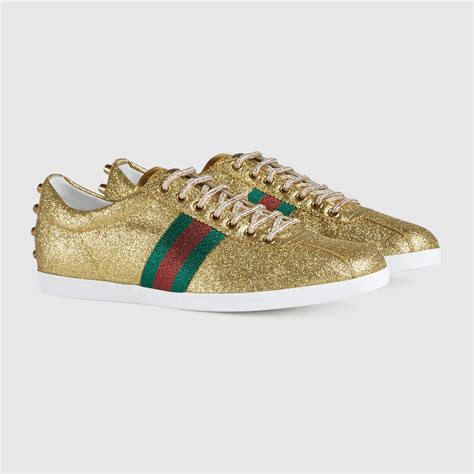 gucci glitter web sneaker replica